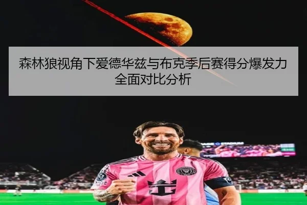 森林狼视角下爱德华兹与布克季后赛得分爆发力全面对比分析